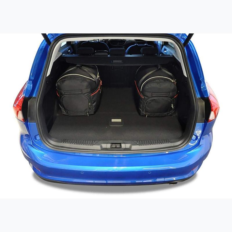 Gepäckträgertaschen-Set KJUST Ford Focus Kombi 2018+ 5 Stk black 17