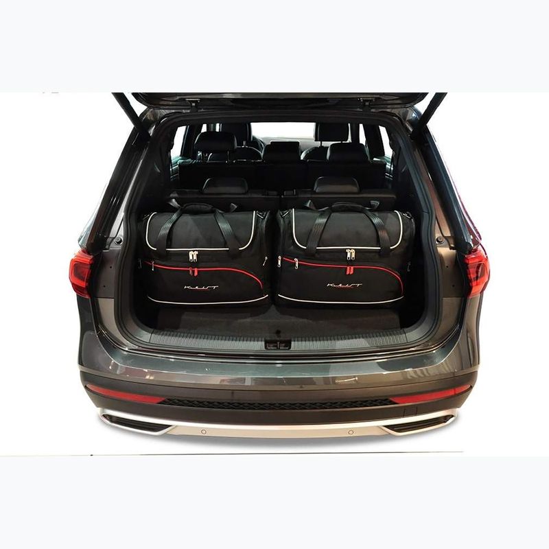 Gepäckträgertaschen-Set KJUST Seat Tarraco 2018+ 5 Stk. Schwarz 12