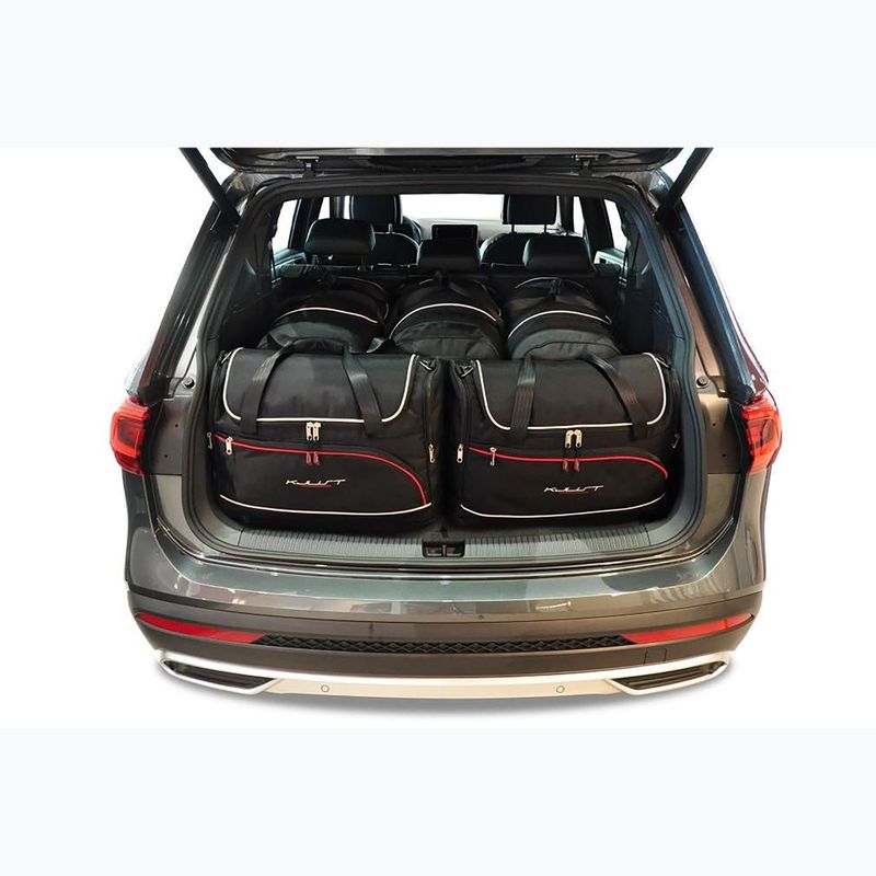 Gepäckträgertaschen-Set KJUST Seat Tarraco 2018+ 5 Stk. Schwarz 13