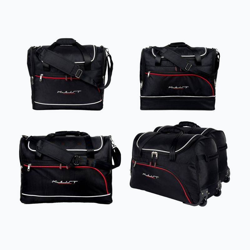 Gepäckträgertaschen-Set KJUST Skoda Fabia Combi 2007-2014 5 Stk. Schwarz