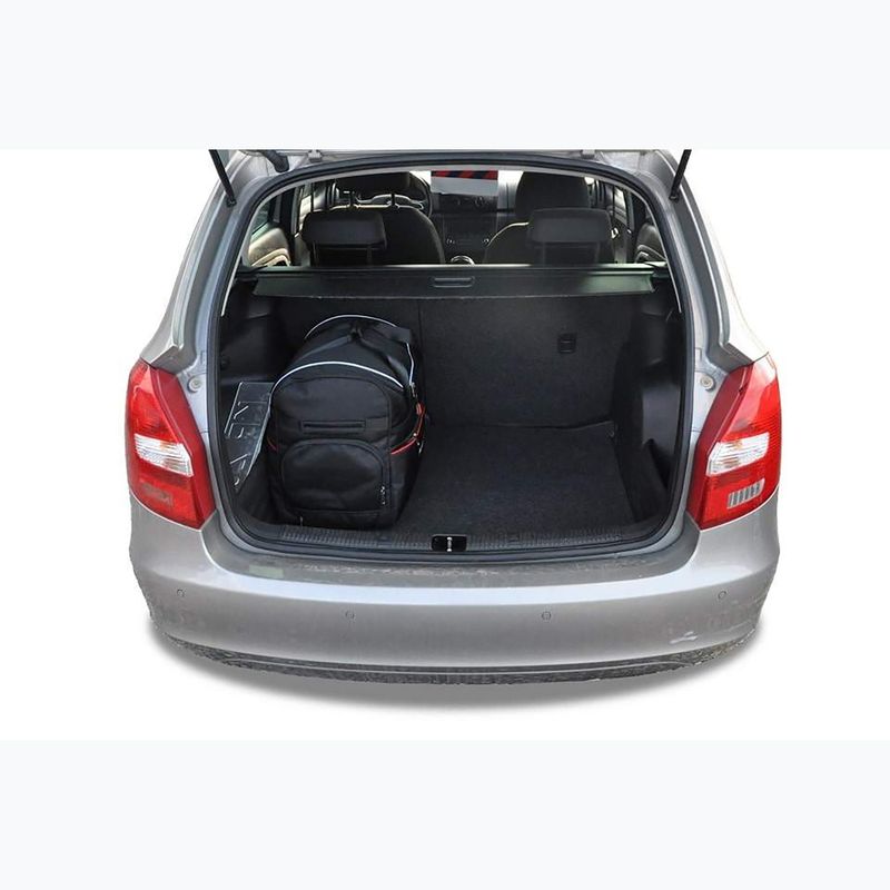Gepäckträgertaschen-Set KJUST Skoda Fabia Combi 2007-2014 5 Stk. Schwarz 16