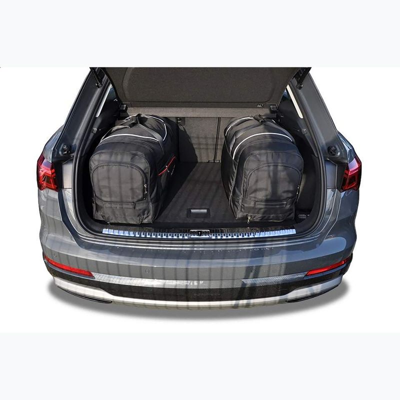 KJUST Audi Q3 Kofferraumtaschen-Set 2018+ 4 Stück schwarz 18