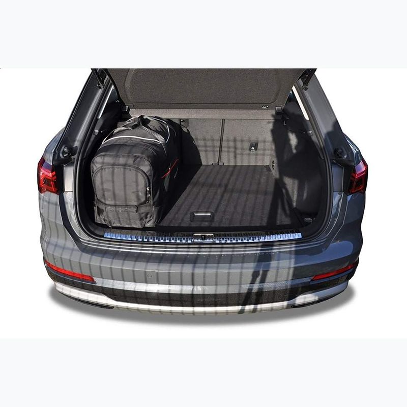 KJUST Audi Q3 Kofferraumtaschen-Set 2018+ 4 Stück schwarz 19