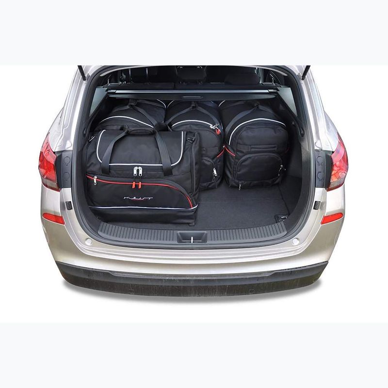 Gepäckträgertaschen-Set KJUST Hyundai I30 Wagon 2017+ 5 Stk black 15