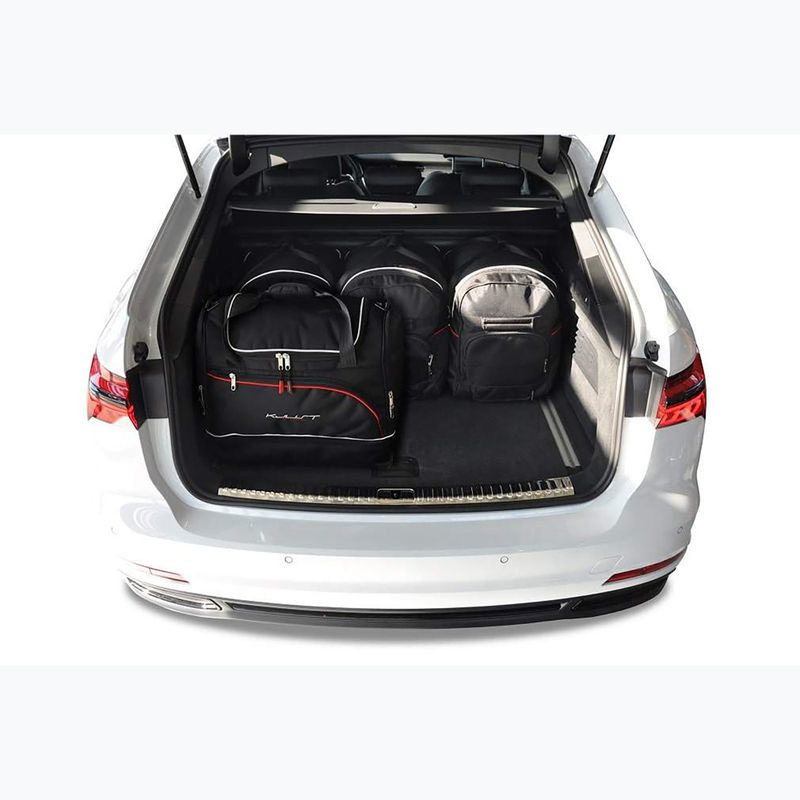 KJUST Audi A6 Avant Kofferraumtaschen-Set 2018+ 5 Stück schwarz 17