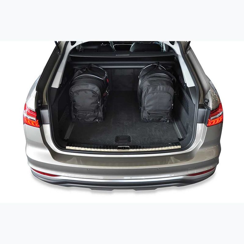 KJUST Audi A6 Avant Kofferraumtaschen-Set 2018+ 5 Stück schwarz 19