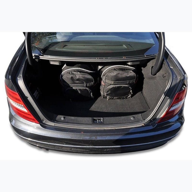 Gepäckträgertaschen-Set KJUST Mercedes-Benz C Coupe 2011-2014 4 Stk. Schwarz 14