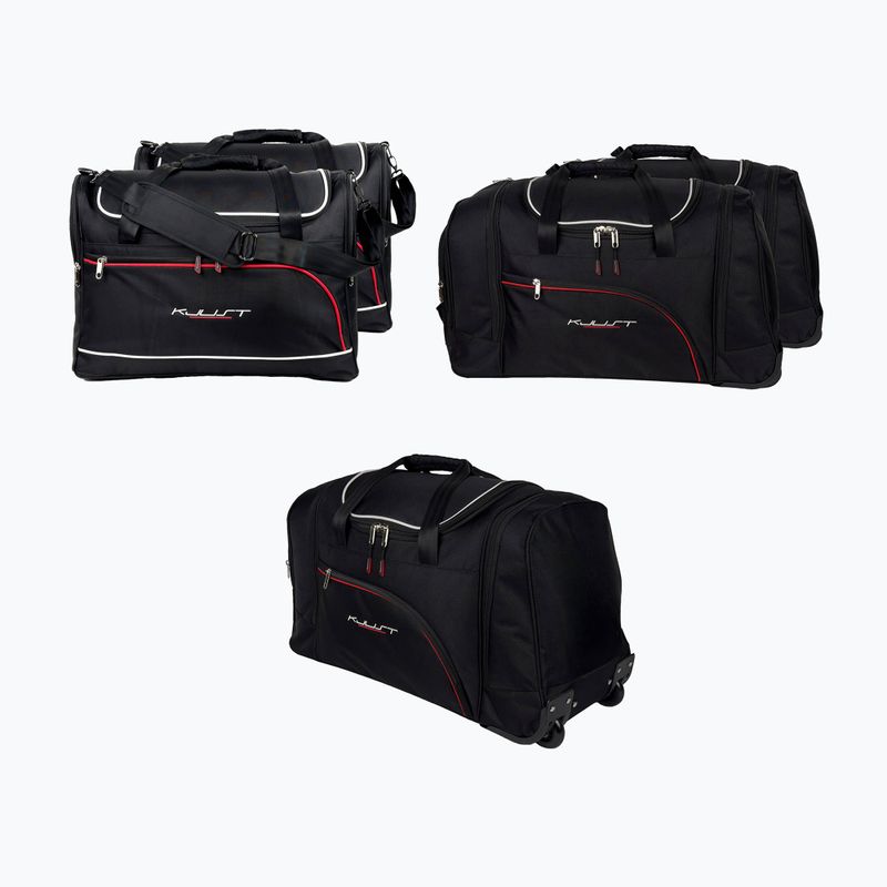 Gepäckträgertaschen-Set KJUST Toyota Land Cruiser 150 2017+ 5 Stk. Schwarz