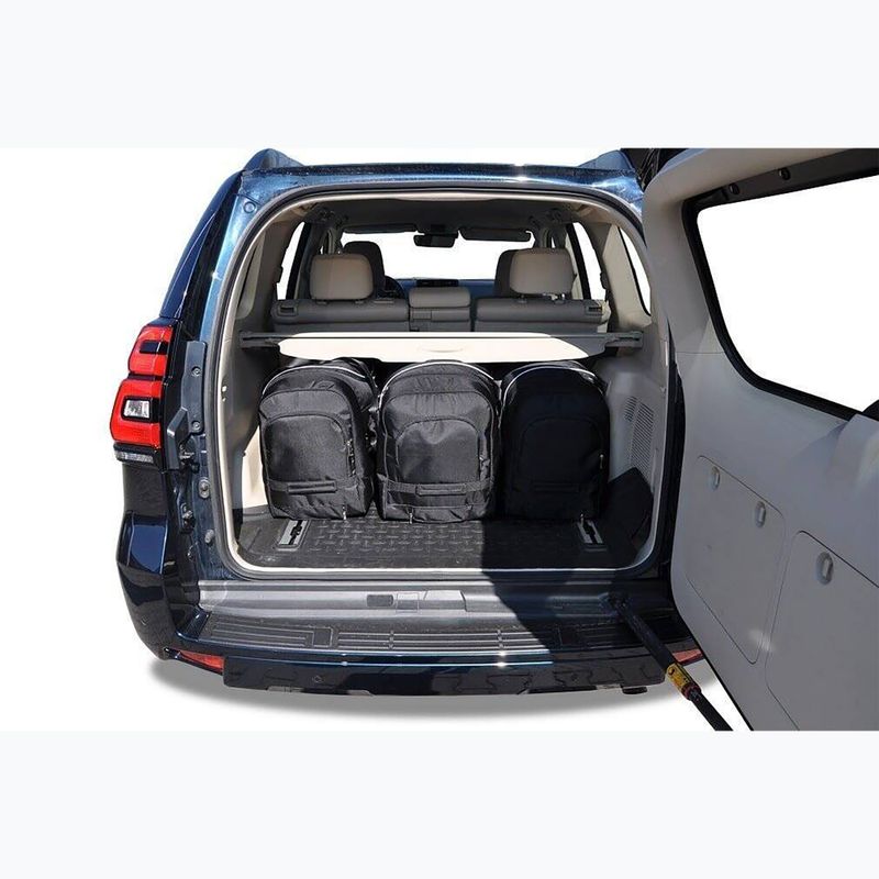 Gepäckträgertaschen-Set KJUST Toyota Land Cruiser 150 2017+ 5 Stk. Schwarz 17