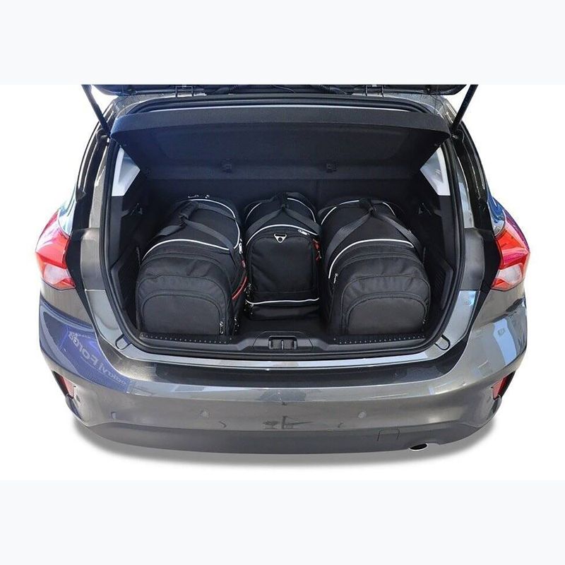 Gepäckträgertaschen-Set KJUST Ford Focus Hatchback 2018+ 4 Stk black 14