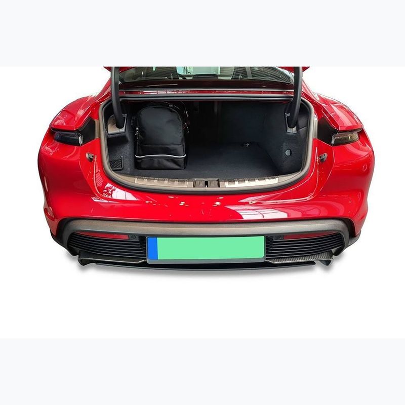 Gepäckträgertaschen-Set KJUST Porsche Taycan 2019+ 5 Stk. Schwarz 15