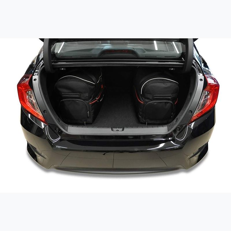 Gepäckträgertaschen-Set KJUST Honda Civic Limousine 2017-2021 5 Stk black 15