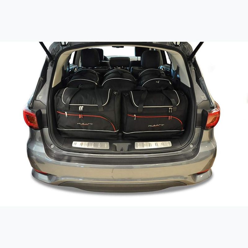 Gepäckträgertaschen-Set KJUST Infiniti Qx60 2018-2020 5 Stk black 16
