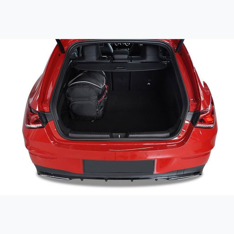 Gepäckträgertaschen-Set KJUST Mercedes-Benz Cla Shooting Brake 2019+ 5 Stk. Schwarz 16