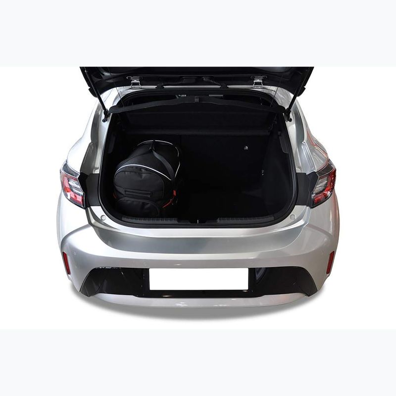 Gepäckträgertaschen-Set KJUST Toyota Corolla Hatchback 2019+ 3 Stk. Schwarz 16