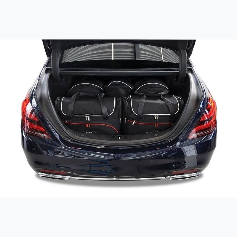 Gepäckträgertaschen-Set KJUST Mercedes-Benz S 2013-2020 5 Stk. Schwarz 13