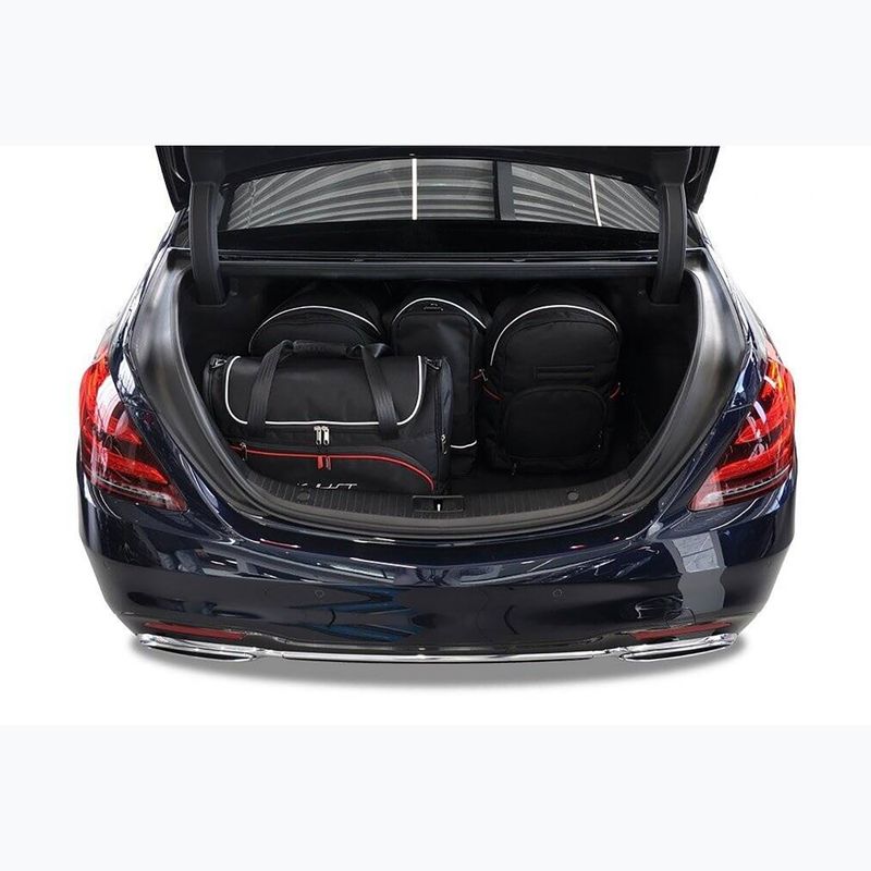 Gepäckträgertaschen-Set KJUST Mercedes-Benz S 2013-2020 5 Stk. Schwarz 14