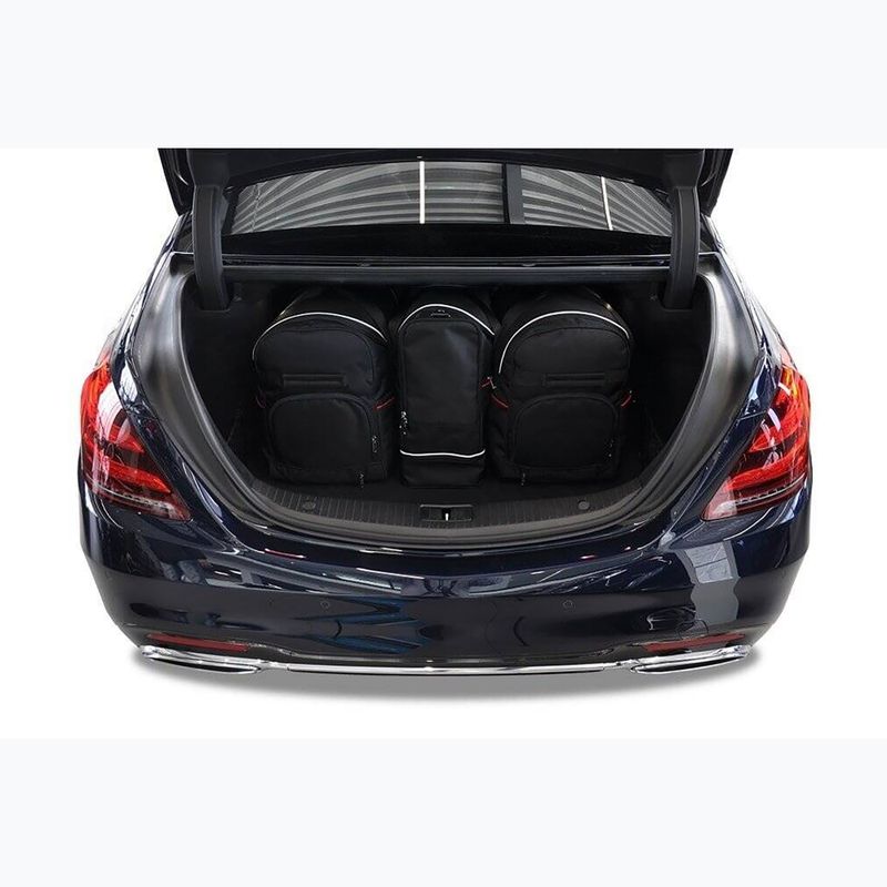 Gepäckträgertaschen-Set KJUST Mercedes-Benz S 2013-2020 5 Stk. Schwarz 15