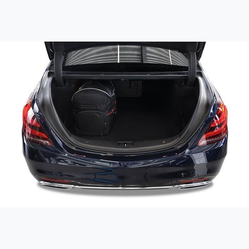 Gepäckträgertaschen-Set KJUST Mercedes-Benz S 2013-2020 5 Stk. Schwarz 17