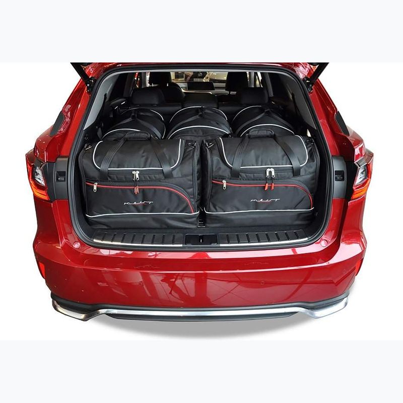 Gepäckträgertaschen-Set KJUST Lexus Rx L Hev 2018-2021 5 Stk. Schwarz 12