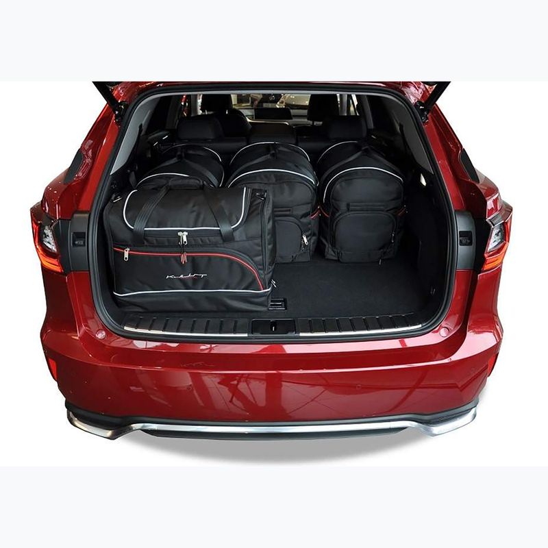 Gepäckträgertaschen-Set KJUST Lexus Rx L Hev 2018-2021 5 Stk. Schwarz 13