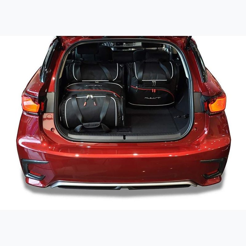 Gepäckträgertaschen-Set KJUST Lexus Ct 2010-2021 4 Stk black 13