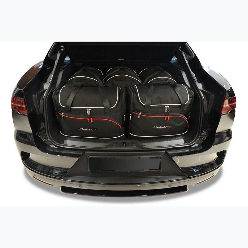 Gepäckträgertaschen-Set KJUST Jaguar I-Pace 2018+ 5 Stk black 16