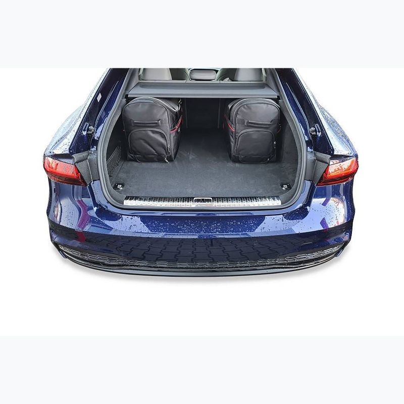 KJUST Audi A7 Phev Kofferraumtaschen Set 2019+ 5 Stück schwarz 17