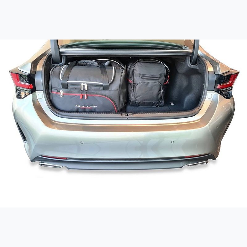 Gepäckträgertaschen-Set KJUST Lexus Rc 2015-2021 4 Stk. Schwarz 15