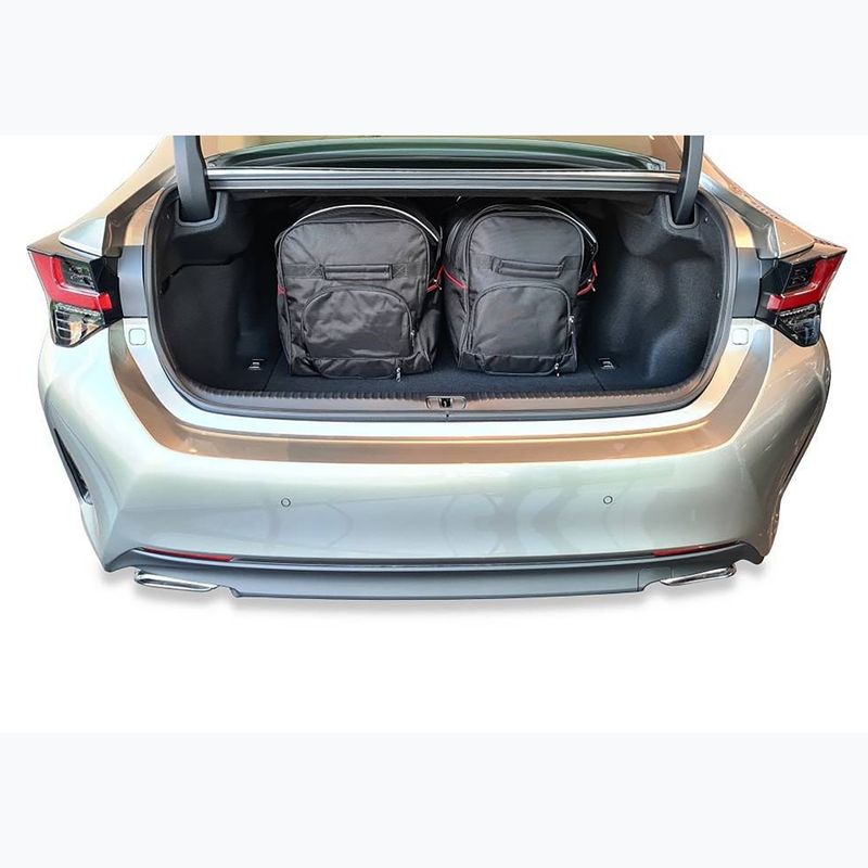 Gepäckträgertaschen-Set KJUST Lexus Rc 2015-2021 4 Stk. Schwarz 16