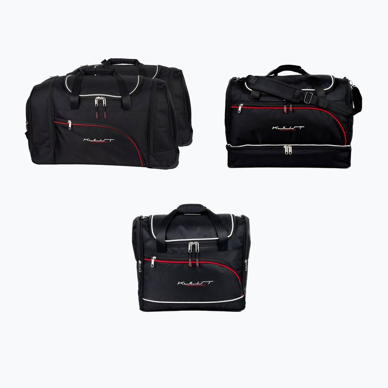 Gepäckträgertaschen-Set KJUST Ford Kuga 2019+ 4 Stk black
