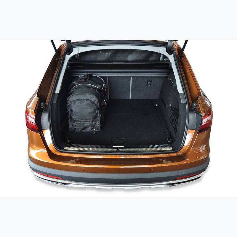 KJUST Audi A4 Allroad 2016+ Kofferraumtaschen Set 5 Stück schwarz 18