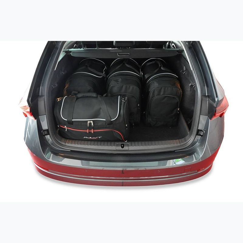 Gepäckträgertaschen-Set KJUST Skoda Octavia Combi 2020+ 5 Stk. Schwarz 12