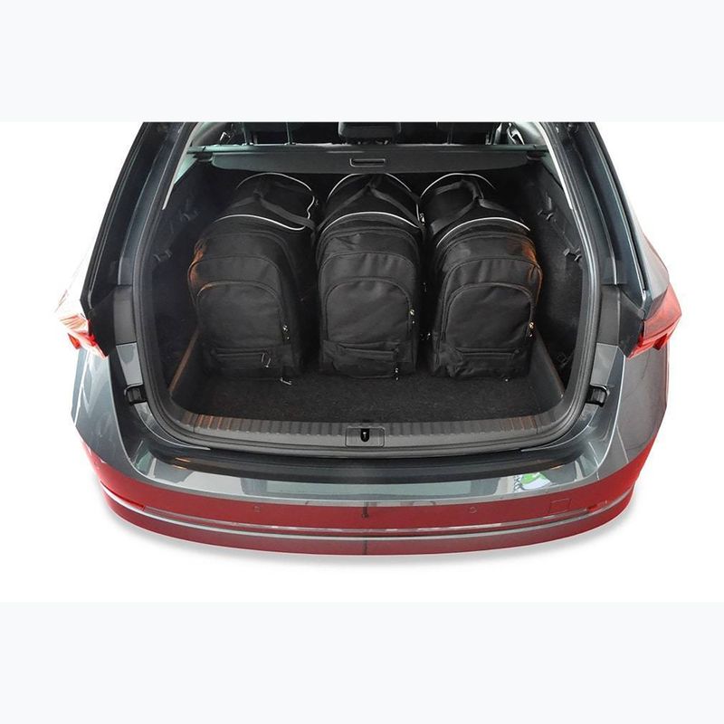 Gepäckträgertaschen-Set KJUST Skoda Octavia Combi 2020+ 5 Stk. Schwarz 13
