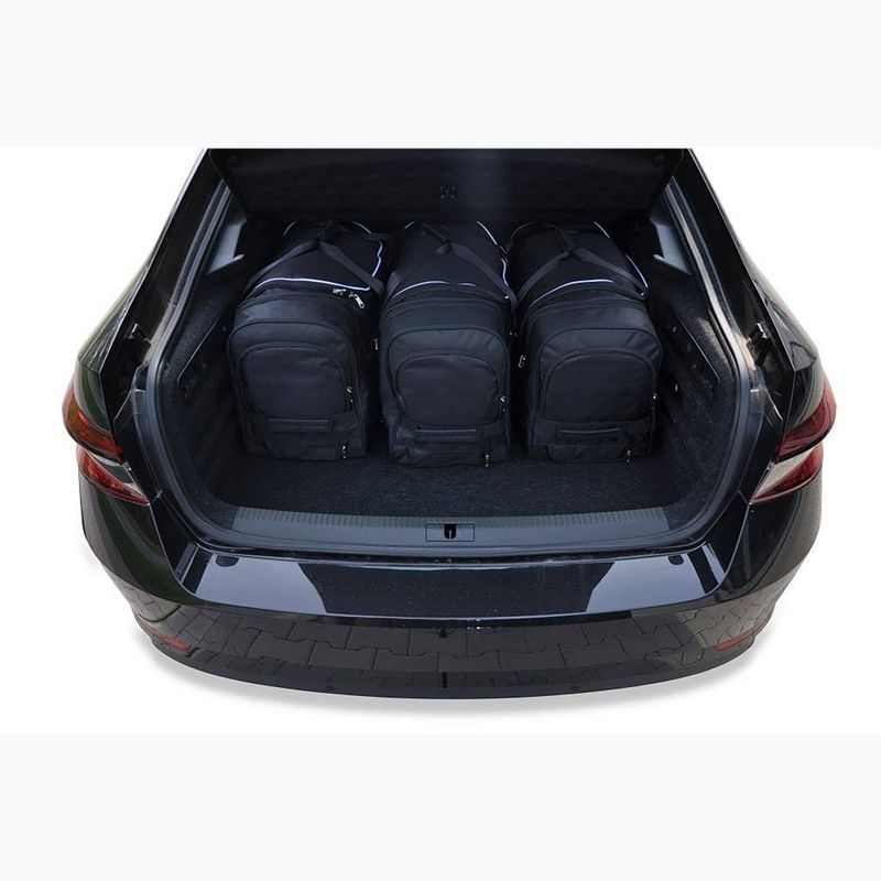 Gepäckträgertaschen-Set KJUST Skoda Superb Iv Liftback Plug-In Hybrid 2019+ 5 Stk. Schwarz 13