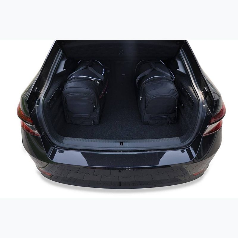 Gepäckträgertaschen-Set KJUST Skoda Superb Iv Liftback Plug-In Hybrid 2019+ 5 Stk. Schwarz 14