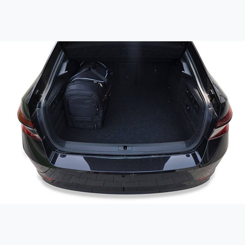 Gepäckträgertaschen-Set KJUST Skoda Superb Iv Liftback Plug-In Hybrid 2019+ 5 Stk. Schwarz 15