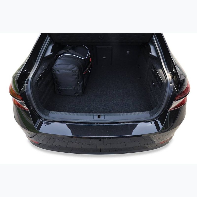 Gepäckträgertaschen-Set KJUST Skoda Superb Iv Liftback Plug-In Hybrid 2019+ 5 Stk. Schwarz 15