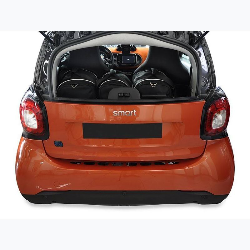 Gepäckträgertaschen-Set KJUST Smart Fortwo Coupe Ev 2020+ 3 Stk. Schwarz 17