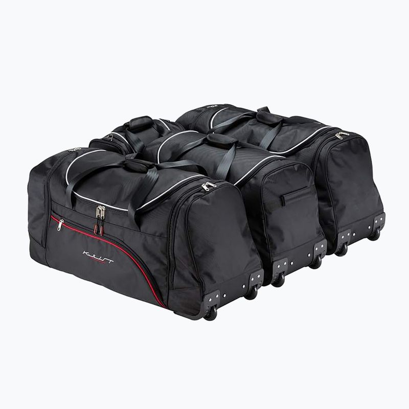 Gepäckträgertaschen-Set KJUST Mercedes-Benz B 2016+ 4 Stk. Schwarz 2