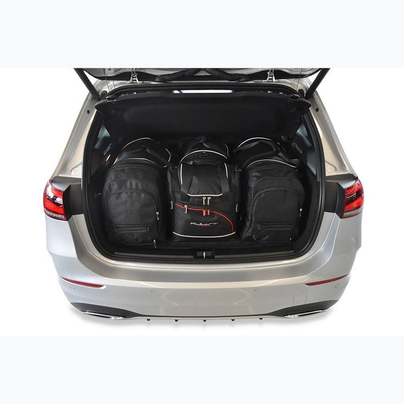 Gepäckträgertaschen-Set KJUST Mercedes-Benz B 2016+ 4 Stk. Schwarz 13