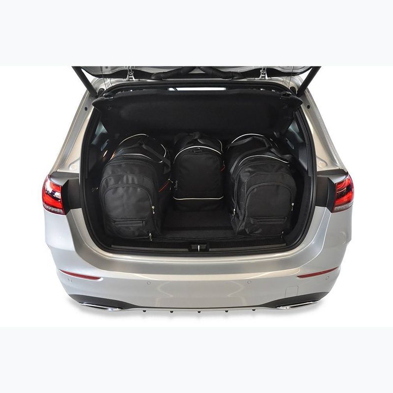 Gepäckträgertaschen-Set KJUST Mercedes-Benz B 2016+ 4 Stk. Schwarz 14