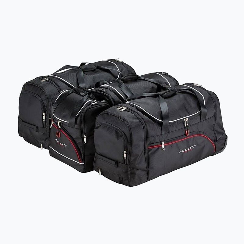 Gepäckträgertaschen-Set KJUST Mercedes-Benz Gla 2020+ 4 Stk. Schwarz