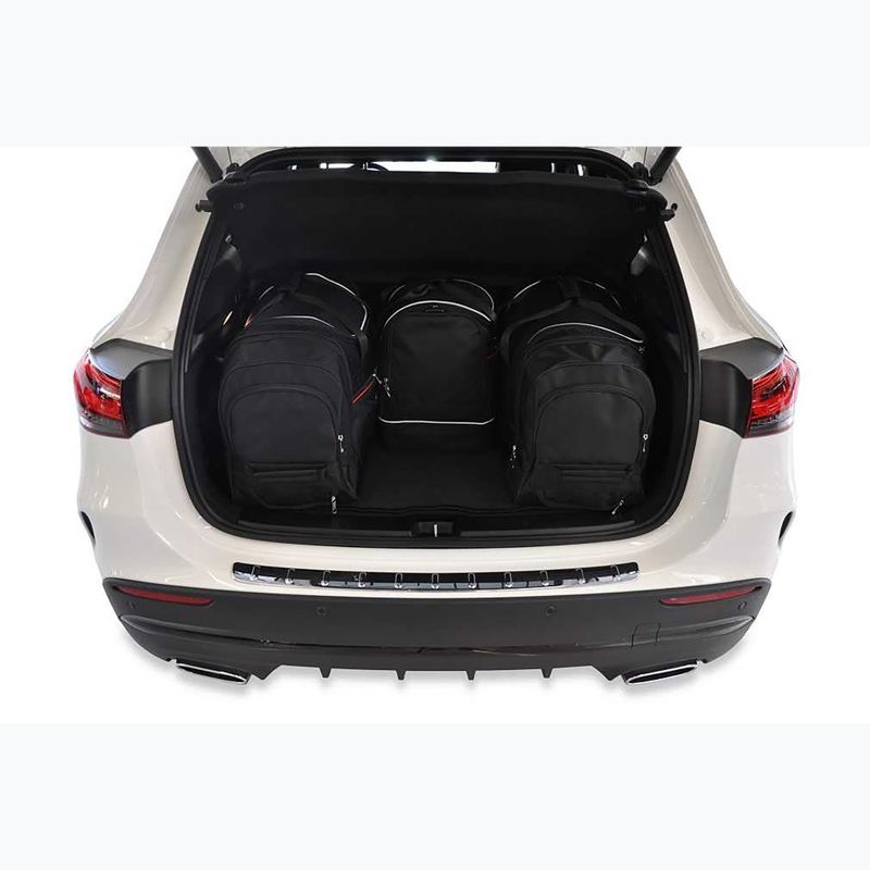 Gepäckträgertaschen-Set KJUST Mercedes-Benz Gla 2020+ 4 Stk. Schwarz 15