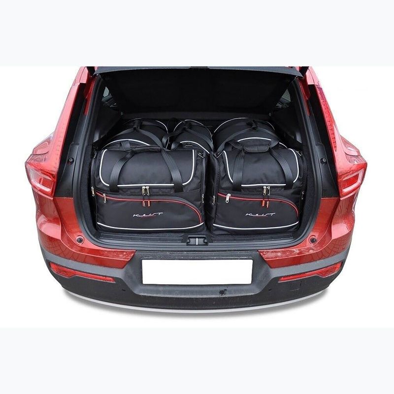 Gepäckträgertaschen-Set KJUST Volvo Xc40 Hybrid 2019+ 5 Stk. Schwarz 15