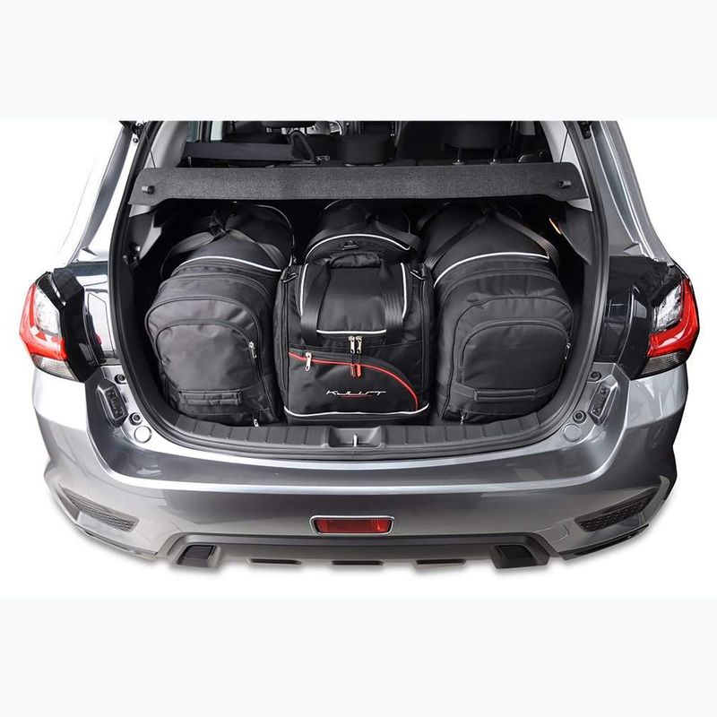 Gepäckträgertaschen-Set KJUST Mitsubishi Asx 2010-2021 4 Stk. Schwarz 5