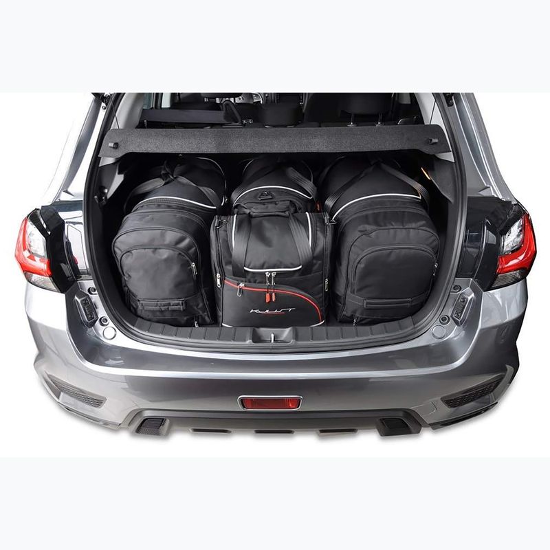 Gepäckträgertaschen-Set KJUST Mitsubishi Asx 2010-2021 4 Stk. Schwarz 5