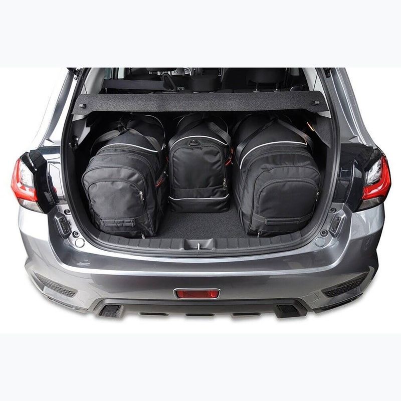 Gepäckträgertaschen-Set KJUST Mitsubishi Asx 2010-2021 4 Stk. Schwarz 6