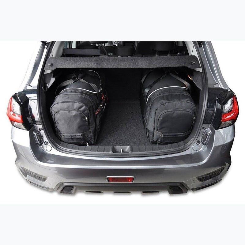 Gepäckträgertaschen-Set KJUST Mitsubishi Asx 2010-2021 4 Stk. Schwarz 7