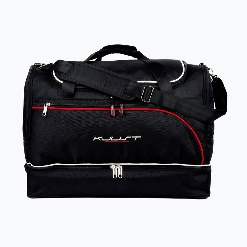 Gepäckträgertaschen-Set KJUST Peugeot 3008 Hybrid Phev 2019+ 4 Stk. Schwarz 4